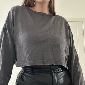 Garage long sleeve crop | Size M